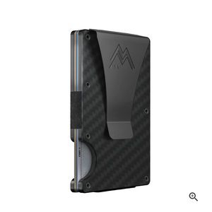 Brand New Mountain Voyage Co. Matte Carbon Slim Fiber Wallet
